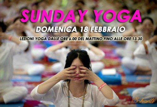 Sunday Yoga – Domenica 18 Febbraio